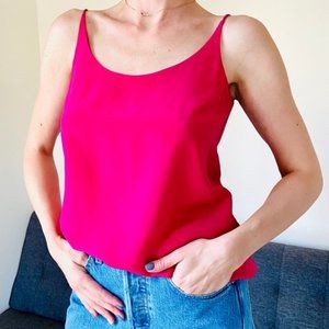 100% double silk cami tank